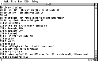 MIDIse — screenshot 1